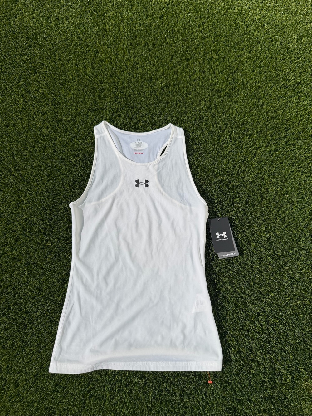 Under Armour Off-White Compression Tank Top